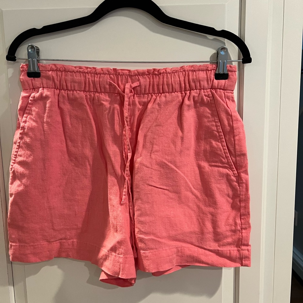 GAP Pink High Waist Shorts Relaxed Fit
